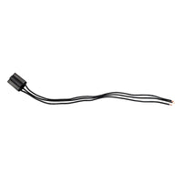 3-Wire Universal Sealed Beam Connector for Three Terminal Sealed Beam Headlights or Flashers, 1 Pc.