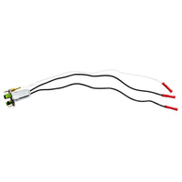 3-Wire Universal Double Contact Park, S/T/T 'Prong-Type' Light Socket w/ Butt Terminated Wires 1 Pc