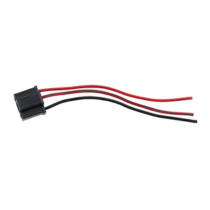 United Pacific - 3-Wire Universal 9003 & H4 Halogen Sealed Beam Headlight Connector, 1 Pc.