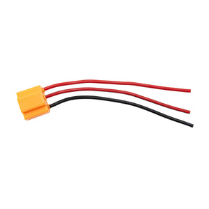 3-Wire Universal 9003 & H4 High Temp (300 C) Halogen Sealed Beam Headlight Connector, 1 Pc.