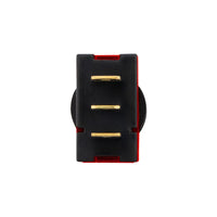 Amber, Green or Blue Illuminated Toggle 20 Amp 12V S.P.S.T. On/Off 1 Pc. (Various Colors)