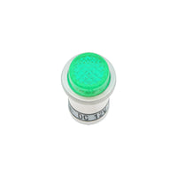 16 Amp 12V Green or Blue Warning Light w/ 1/2" Panel Mount and Leads, 1 Pc.
