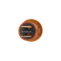 Warning Light 16 Amp 12V w/2 Lucar Terminals, 1 Pc (Various Colors)