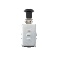 16 Amp 12V Universal HD Off/On/On Fused Push-Pull Switch w/ 1/2" Mounting Stem, 1 Pc