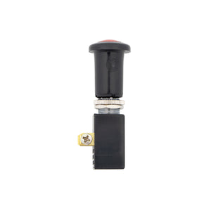 United Pacific - Red Illum Push-Pull Switch 15 Amp 12V S.P.S.T. On/Off 1 Pc