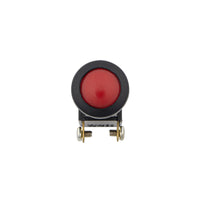United Pacific - Red Illum Push-Pull Switch 15 Amp 12V S.P.S.T. On/Off 1 Pc