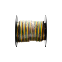 United Pacific - Trailer Wire Bonded - Rated 80 C 16 AWG 3-Way, Brn/Ylw/Grn 25 Ft.