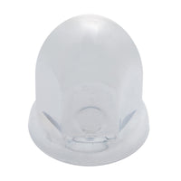 United Pacific - 1-1/2" X 2" Chrome Steel Standard Nut Cover w Flange