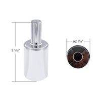 United Pacific - Chrome Plastic 33mm Thread-On Extension