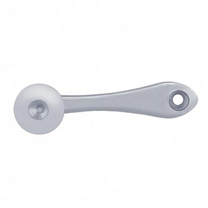 United Pacific - Chrome Die-Cast Window Crank With 16-Spline 7/16 OD Adapter - Indented