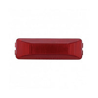 Rectangular Light Kit (Clearance/Marker) With Chrome Bracket (Amber or Red Lens)