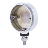 United Pacific - Chrome Die Cast 3" Single or Double Face Light Housing Only for LED