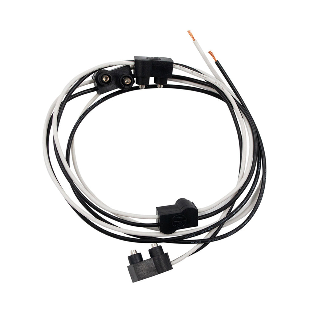 United Pacific - 2 Prong Plug Wiring Harness With 4, 5  or 6 Plugs & 7" Lead