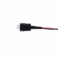 United Pacific - Single LED Snap-In Indicator Light (Amber, Blue, Green, Red or White)