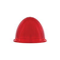 9 LED Dual Function GloLight Watermelon Cab/Auxiliary Light (Amber or Red LEDs - Amber, Red or Clear Lens)