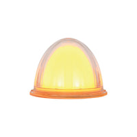 9 LED Dual Function GloLight Watermelon Cab/Auxiliary Light (Amber or Red LEDs - Amber, Red or Clear Lens)