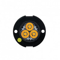 United Pacific - 3 High Power LED 3/4" Mini Warning Light (Amber or White LED)
