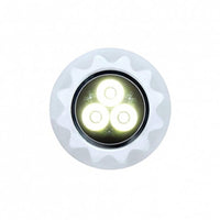 United Pacific - 3 High Power LED 3/4" Mini Warning Light (Amber or White LED)