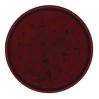 30 LED 4" Round Stop, Turn & Tail Light or Full Light Kit - Red LED (Red Lens)