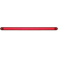 24 LED Dual Function 12" Stop, Turn & Tail GloLight Bar - Red or Amber LED (Red or Clear Lens)