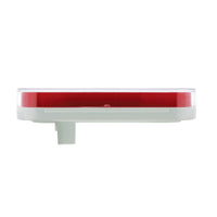 22 LED 6" Oval GloLight w Divider Bar Inner Design (Stop, Turn & Tail) - Red LED (Red Insert) Light Only or Full Light Kit