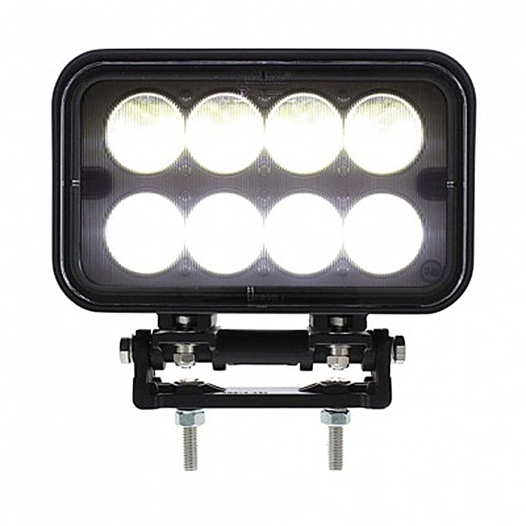 United Pacific - 8 High Power Rectangular 6-Watt LED Work Light