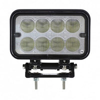 United Pacific - 8 High Power Rectangular 6-Watt LED Work Light