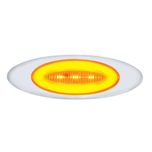 13 LED M1 Millennium Clearance/Marker GloLight - Amber or Red LEDs (Amber or Red Lens)