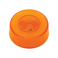 9 LED 2-1/2" Round Clearance/Marker GloLight - Amber or Red LED (Amber or Red Lens) Light Only or Full Light Kit