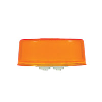 9 LED 2-1/2" Round Clearance/Marker GloLight - Amber or Red LED (Amber or Red Lens) Light Only or Full Light Kit