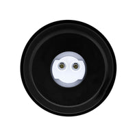 9 LED 2-1/2" Round Clearance/Marker GloLight - Amber or Red LED (Amber or Red Lens) Light Only or Full Light Kit