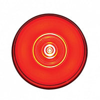 6 LED 2" Round Clearance/Marker GloLight - Amber or Red LEDs (Amber or Red Lens)