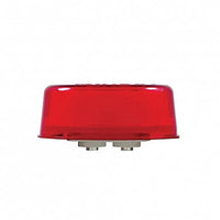 6 LED 2" Round Clearance/Marker GloLight - Amber or Red LEDs (Amber or Red Lens)