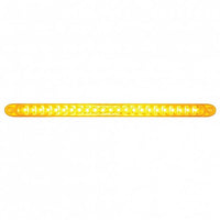 23 SMD LED 17-1/4" Reflector Turn Signal Light Bar Only - Amber or Red LEDs (Amber, Red or Clear Lens)