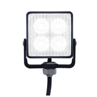 4 High Power LED Square Warning Light Head - Amber or White LED
