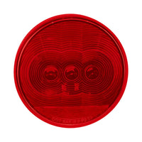 United Pacific - 3 LED 4" Round Turn Signal Light - Amber or Red LEDs (Amber or Red Lens)