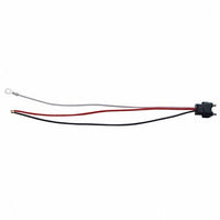12 LED 4" Round Reflector Stop, Turn & Tail Light - Red LED (Red Lens) Light Only or Full Light Kit