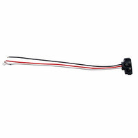 12 LED 6" Oval Reflector Stop, Turn & Tail Light Kit - Red LED (Red Lens)