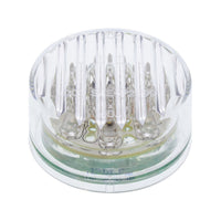 United Pacific - 9 LED 2" Round Marker Light - Amber or Red LEDs (Clear Lens)