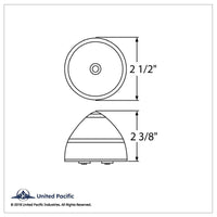 United Pacific - 20 LED 7" Round Back-Up Light