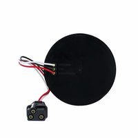 10 LED 4" Round Stop, Turn & Tail Light - Red LEDs (Clear Lens)