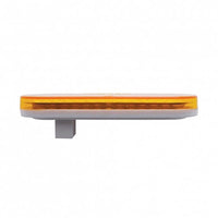 United Pacific - 40 LED Oval Turn Signal Light - Amber LEDs (Amber Lens)