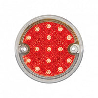 15 LED 3" Reflector Series 4 Light Only For Double Face Light Housing - Amber or Red LEDs (Amber, Red or Clear Lens)