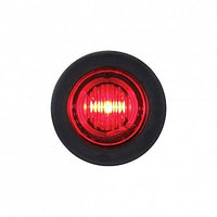 United Pacific - 3 LED 3/4" Mini Clearance Light - Amber LEDs (Amber Lens)