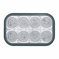 32 LED Rectangular Back-Up Light - White LEDs (Clear Lens) Light Only or Full Light Kit