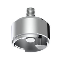 1/2"-13 Thread-On Shift Knob Mounting Adapter For Eaton Fuller Style 9/10 Shifter (Chrome)