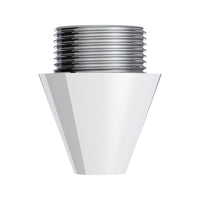 United Pacific - Chrome Aluminum M30X3.5 Male To 3/8"-16 Female Beer Tap Adapter