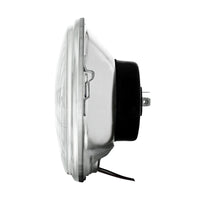 United Pacific - 5-3/4" Crystal Halogen Headlight With 5 LED Position Lights