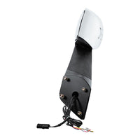 Hood Mirror Assembly w LED Lights On Mirror Cover & Glass For 2018-2024 Cascadia - Heated (Driver or Passenger Side)