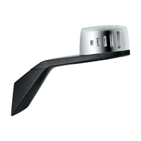 Chrome Plastic Hood Mirror Assembly With Sequential LED Turn Signals For 2018-2024 International LT (Driver or Passenger Side)